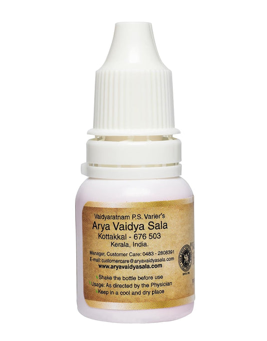 Kottakkal ayurveda Unisex Adult Kunkumadi Tailam-10 Ml Ideal For Beautiful Skin, Good Fresh Massage Oil For Face And Body