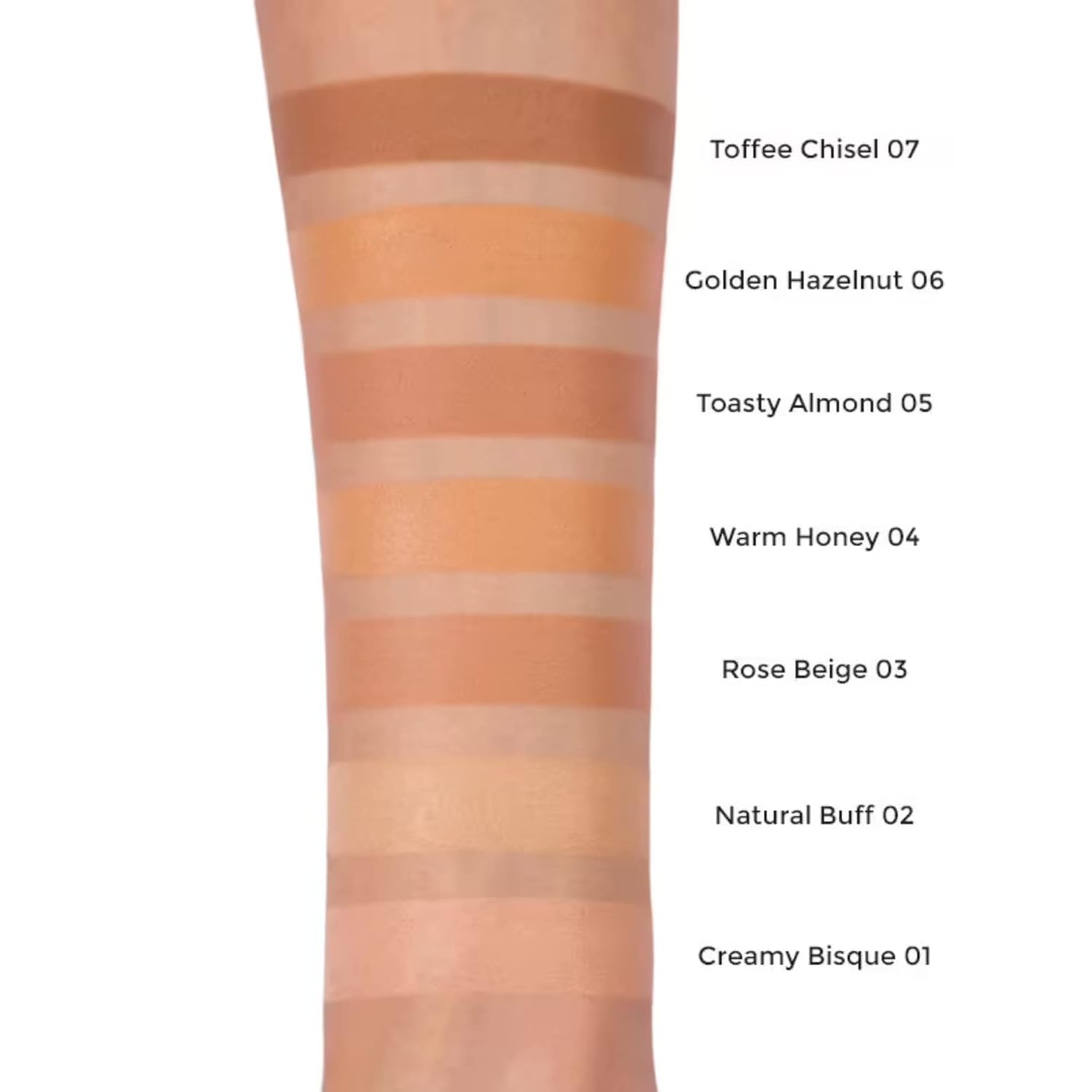 Nykaa Skin Genius Buildable Coverage Foundation Suitable for All Skin Types Stick Matte 07 Toffee Chisel