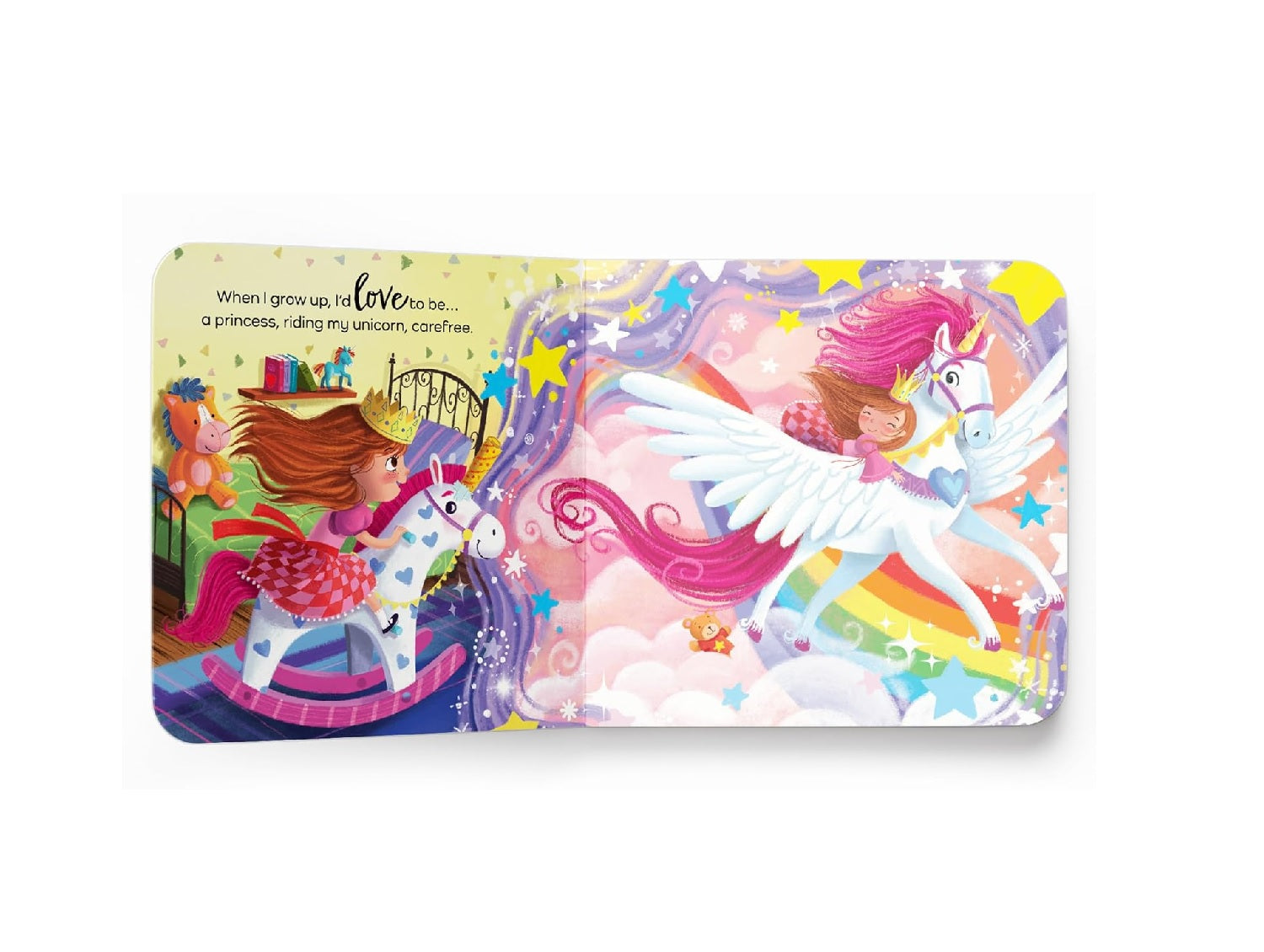 When I Grow Up, I Want to – An Inspiring Illustrated Book for Kids | Board Book