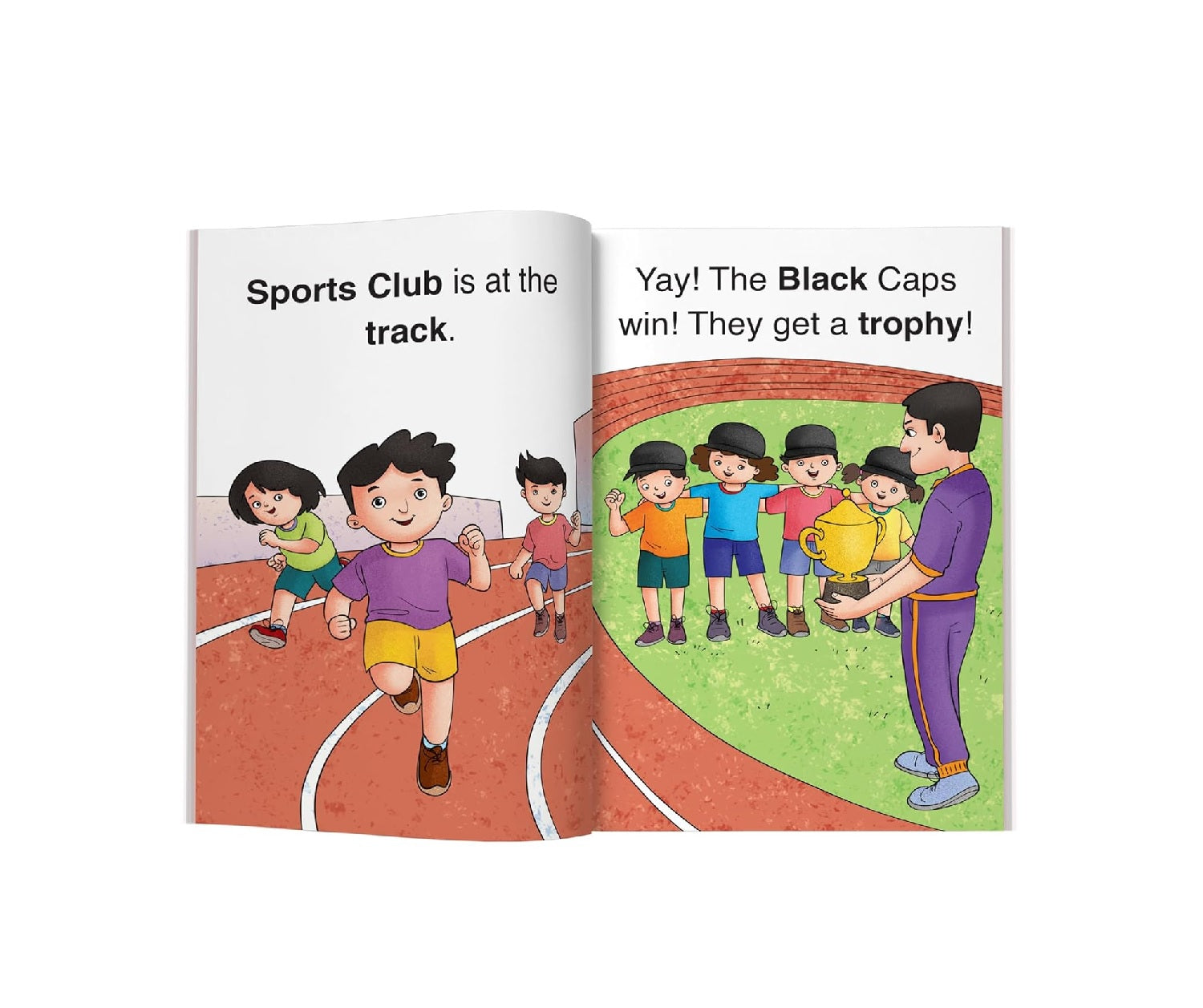 Phonics Readers Level 2 - Sports Club (Pack of 8) Books