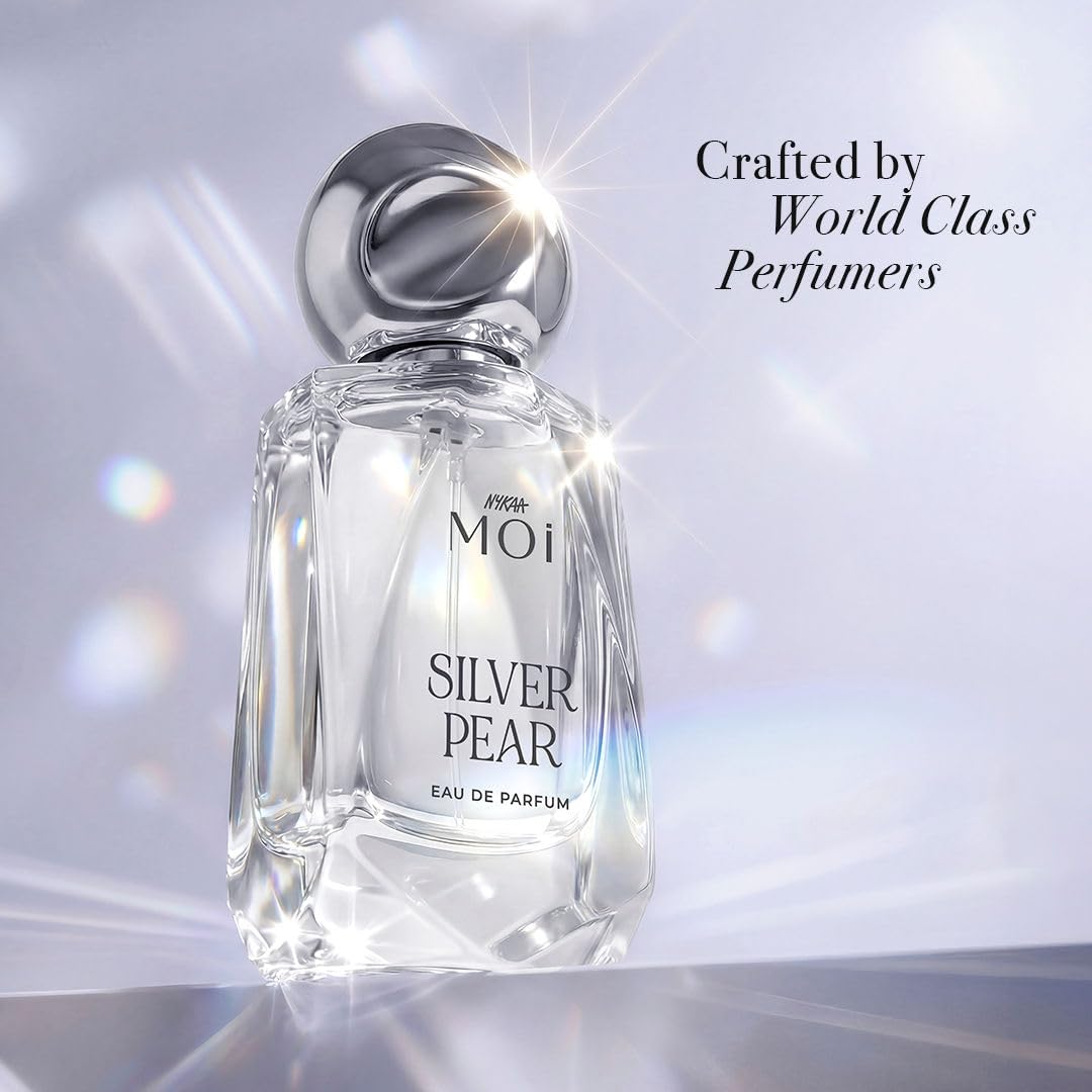 Nykaa Silver Pear EDP 50ml | Fruity Floral Scent for Women |