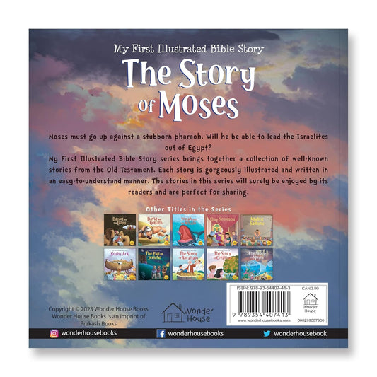 My First Illustrated Bible Story: The Story of Moses Paperback  Book