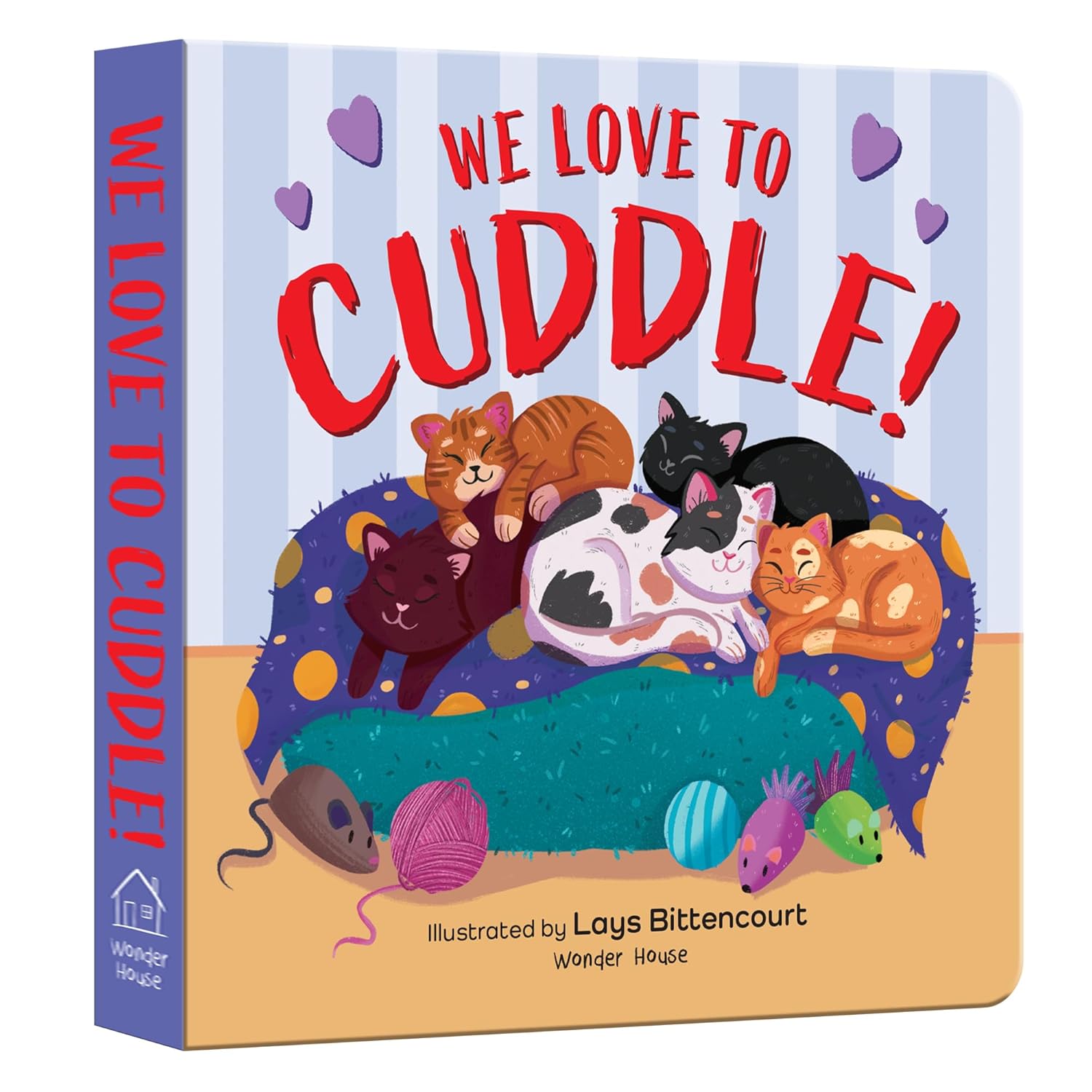 We Love to Cuddle – A Heartwarming Illustrated Board Book for Kids | Board Book