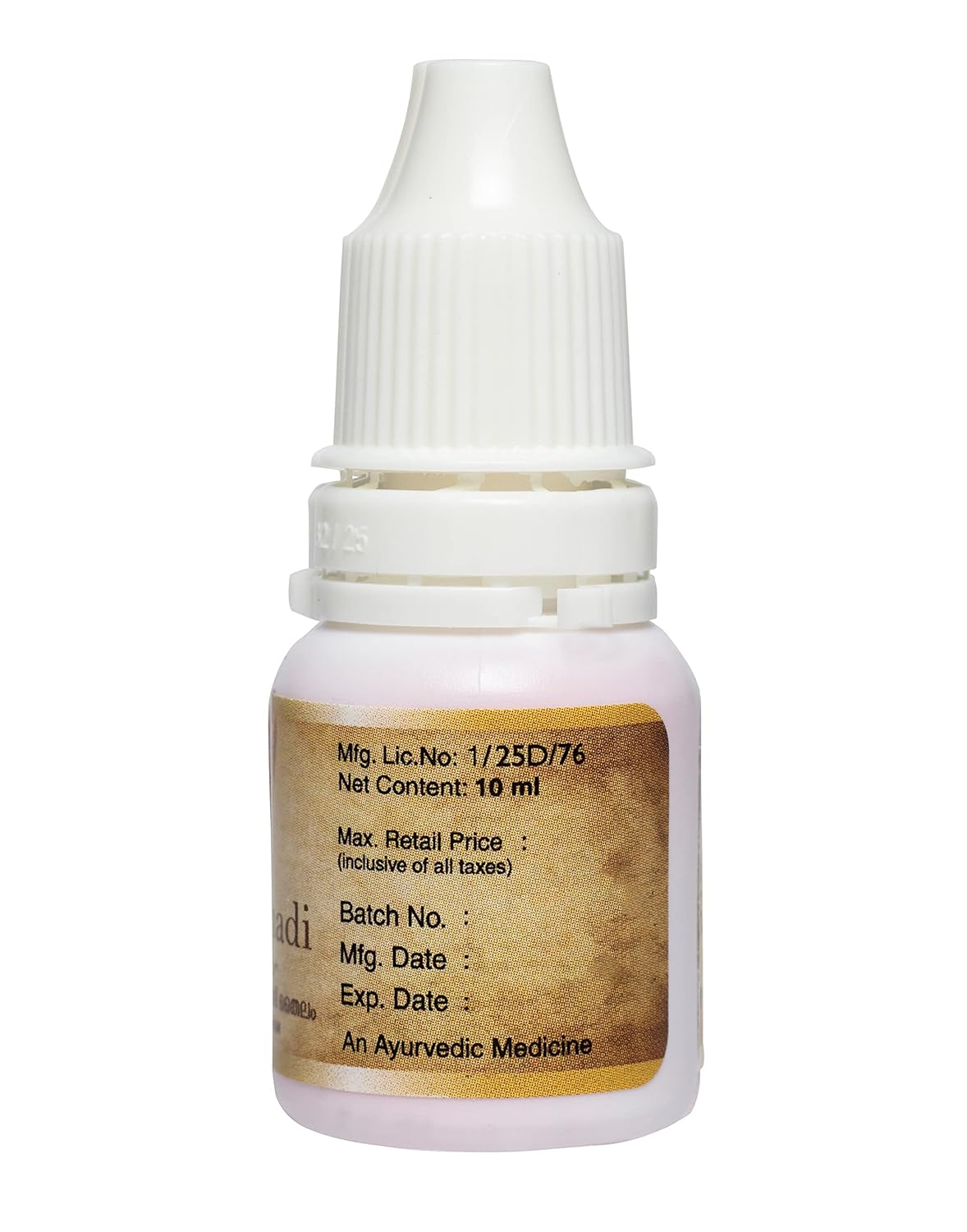 Kottakkal ayurveda Unisex Adult Kunkumadi Tailam-10 Ml Ideal For Beautiful Skin, Good Fresh Massage Oil For Face And Body