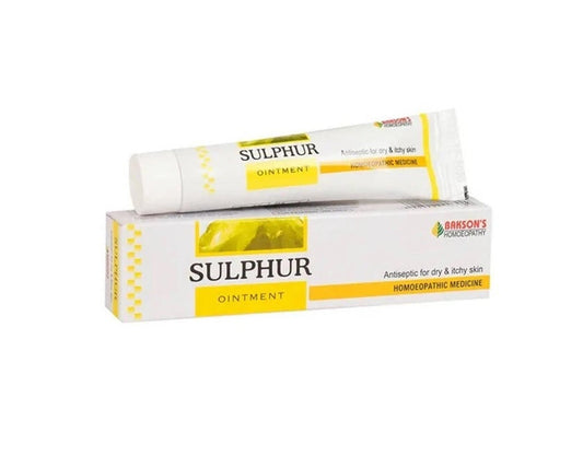 Bakson's Homeopathy Sulphur Ointment - 25 gm