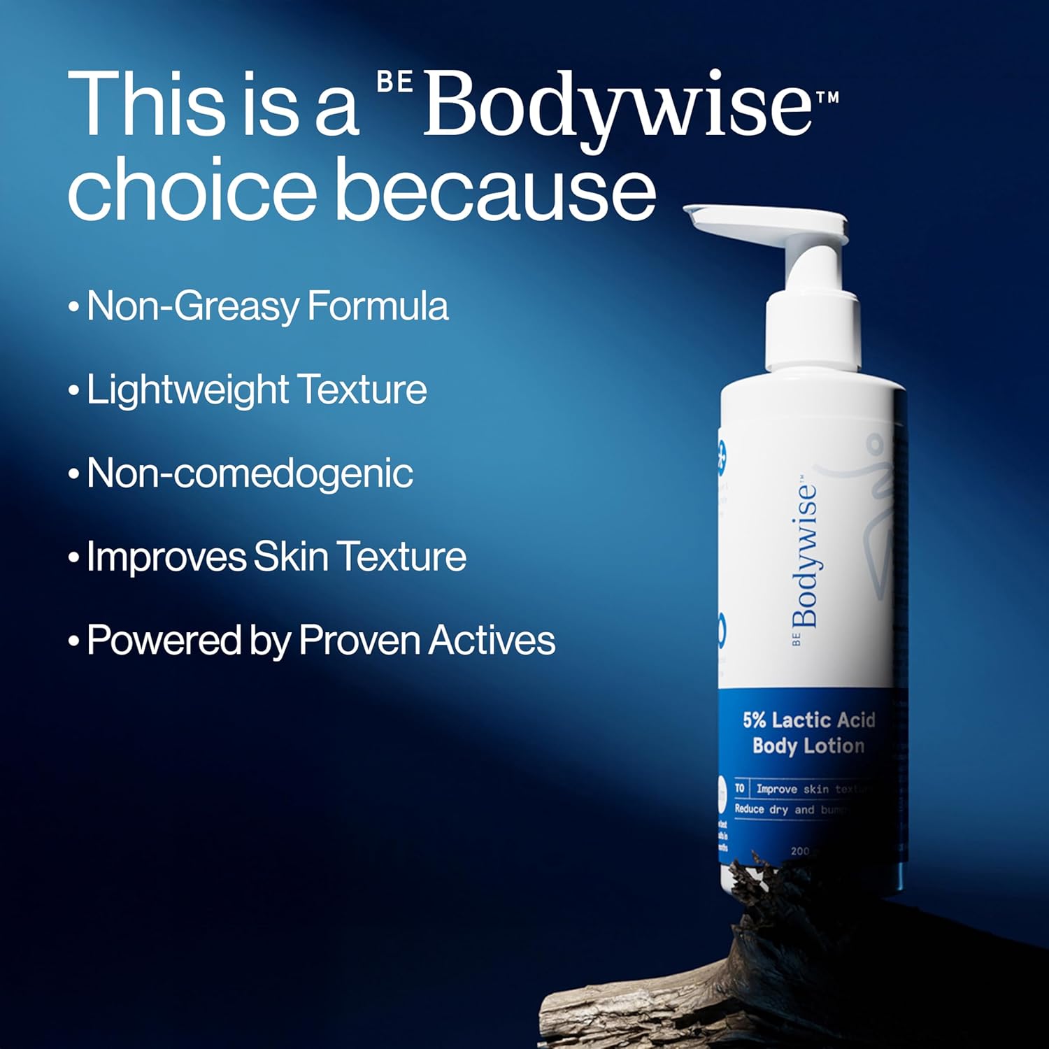 BeBodywise 5% Lactic Acid Body Lotion - 200 ml