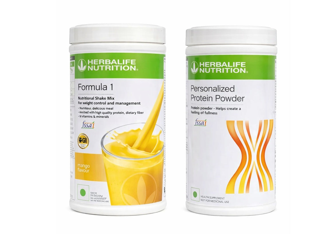 Herblife Nutrition Shake Mix Mango Flavor With Protein Powder 400 Gram