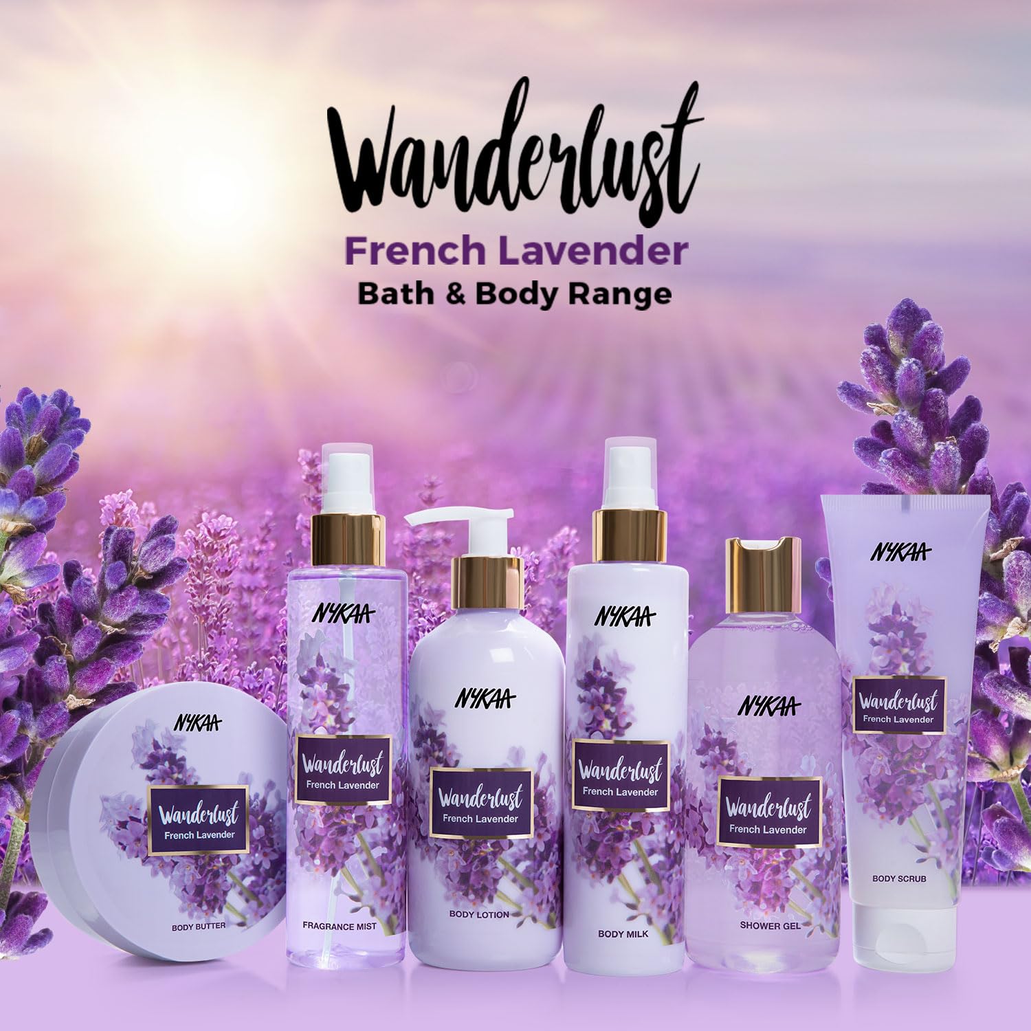 Nykaa Wanderlust French Lavender Body Butter-200ml