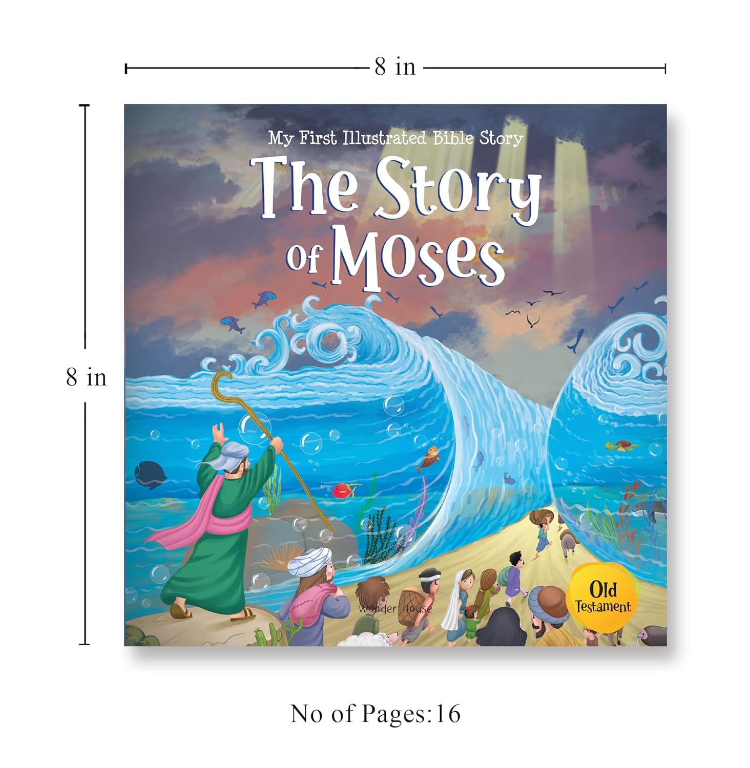 My First Illustrated Bible Story: The Story of Moses Paperback  Book