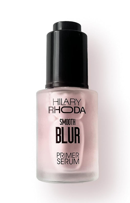 Hilary Rhoda Smooth Blur Primer Serum for face | Pore Minimizer | Niacinamide Infused | Hydrating Makeup Primer | Smooth & Glowing Skin | (Rose Shade 01) - 30ml