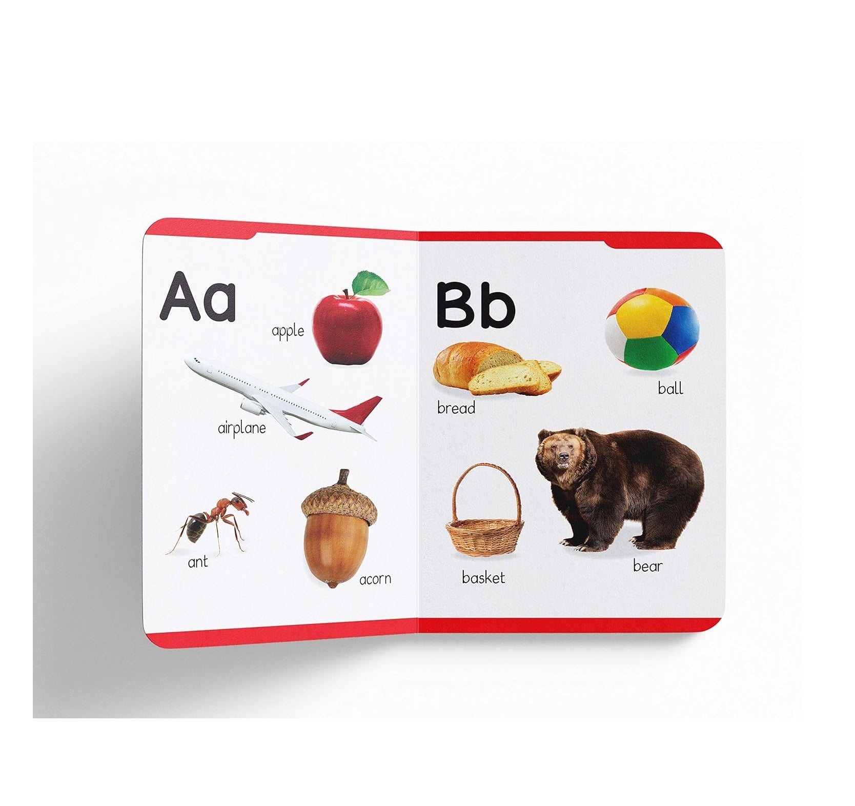 My First Padded Book of Alphabet: Early Learning Board Book for Kids | Durable Padded Board Book  | Hardcover