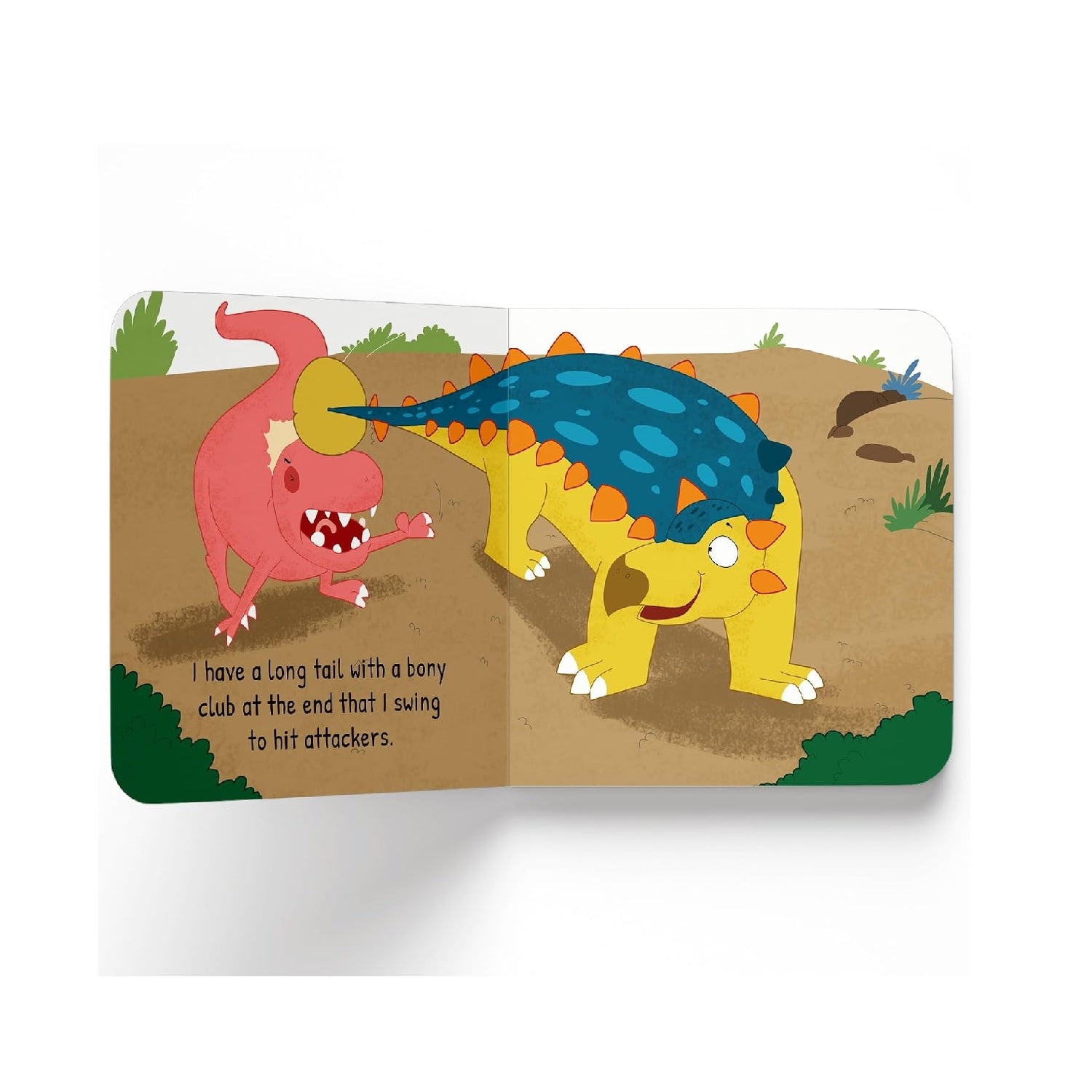 Ankylosaurus – My First Dino Board Book: Illustrated Dinosaur Picture Book for Kids | Board Book