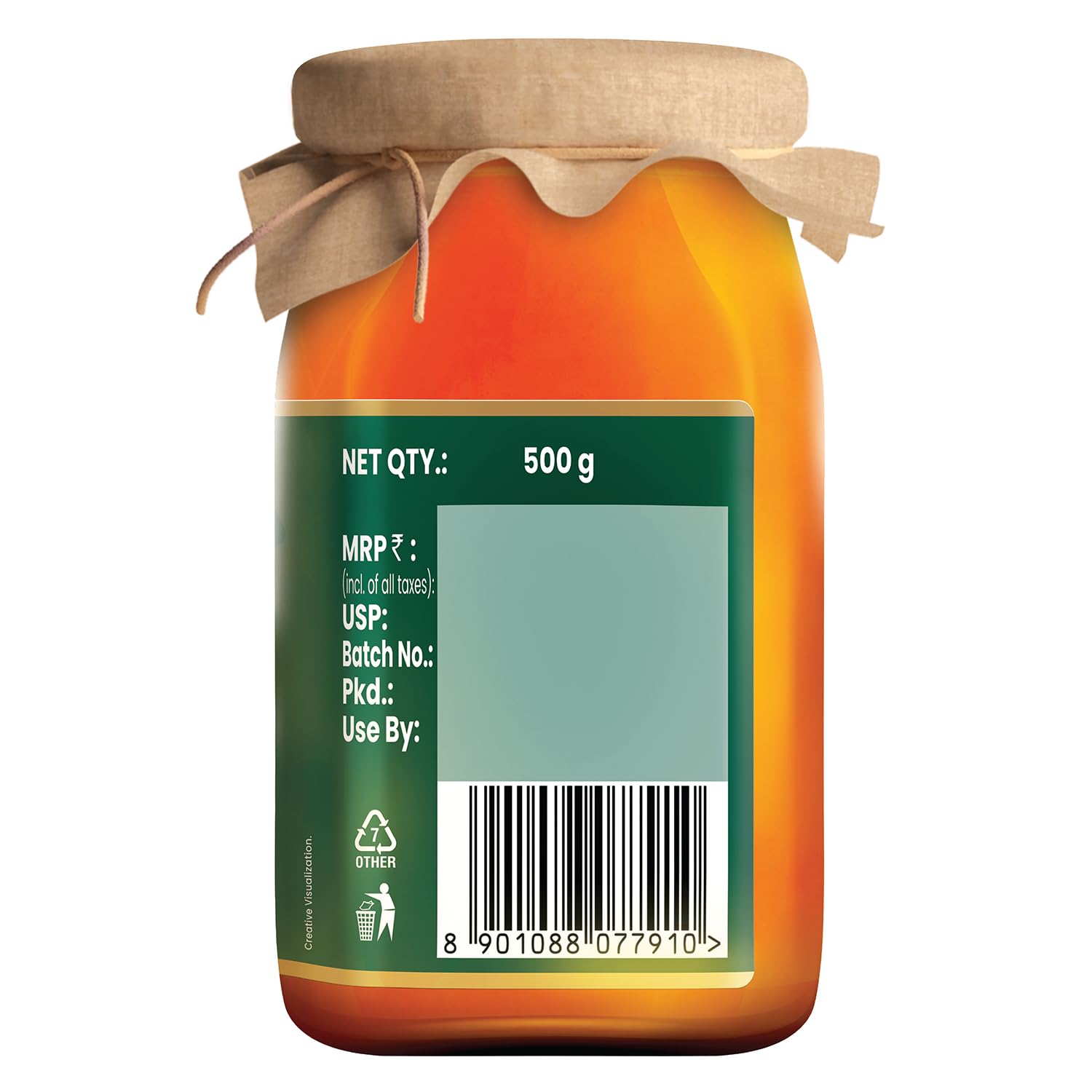 Saffola Wild Forest Organic Honey, 500g, 100% Pure Wild Forest Organic Honey