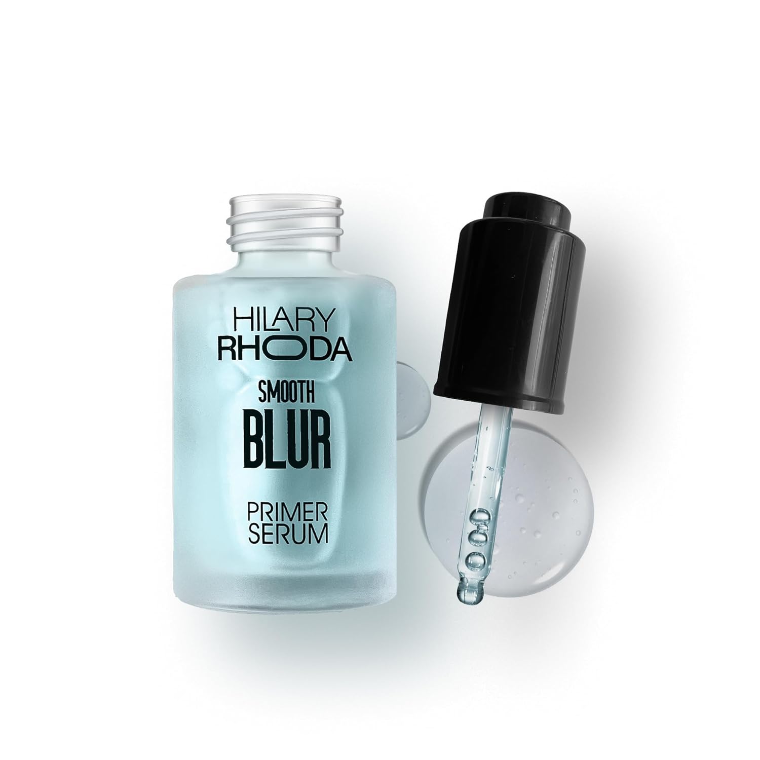 Hilary Rhoda Smooth Blur Primer Serum for face | Pore Minimizer | Niacinamide Infused | Hydrating Makeup Primer | Smooth & Glowing Skin | (Blueberry Shade 02) - 30ml