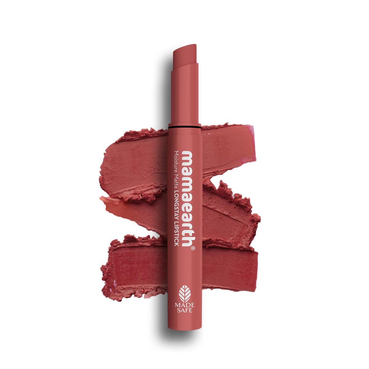 Mamaearth Moisture Matte Long Stay Lipstick-Carnation Nude - 2 gm
