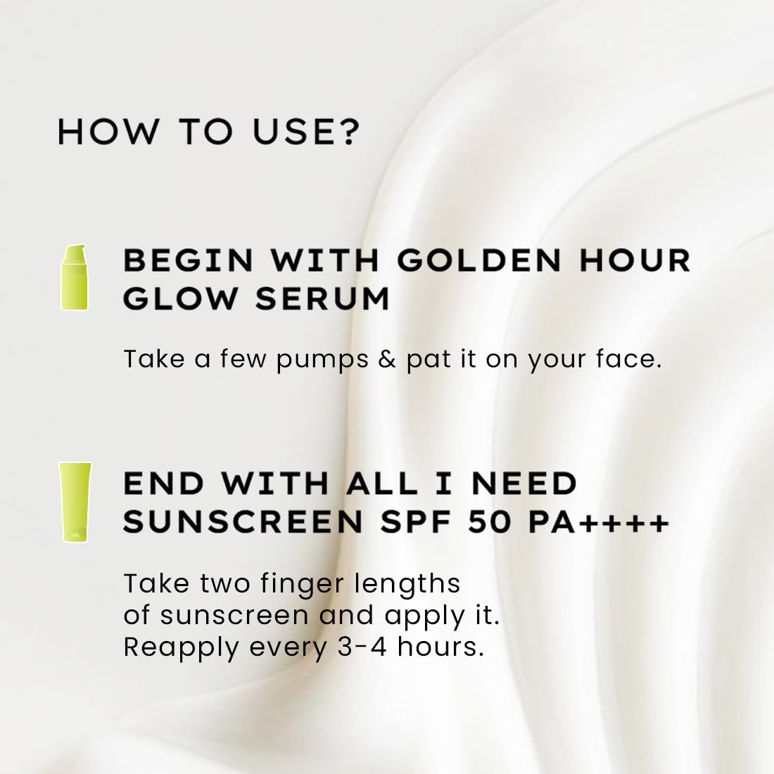 Hyphen Daily Day-Care Routine to Glow & Protect with Face Serum & Moisturizing Sunscreen SPF 50