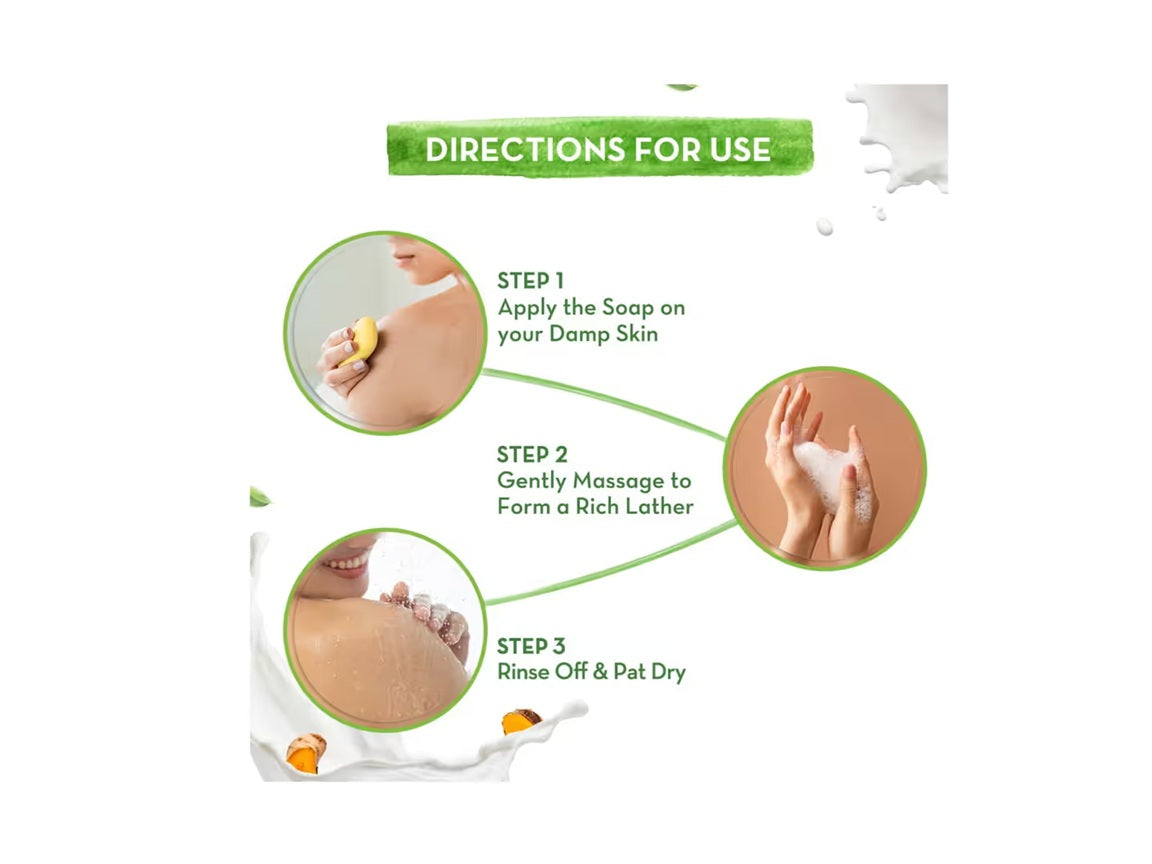 Mamaearth Ubtan Moisturizing Lotion Soap - (4 pcs)