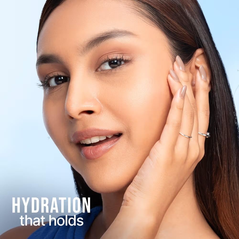 Nykaa Skin Hydra Plump Water Gel Creme Moisturiser, 100Hr Hydration, for Normal, Dry & Combination Skin, 50ml