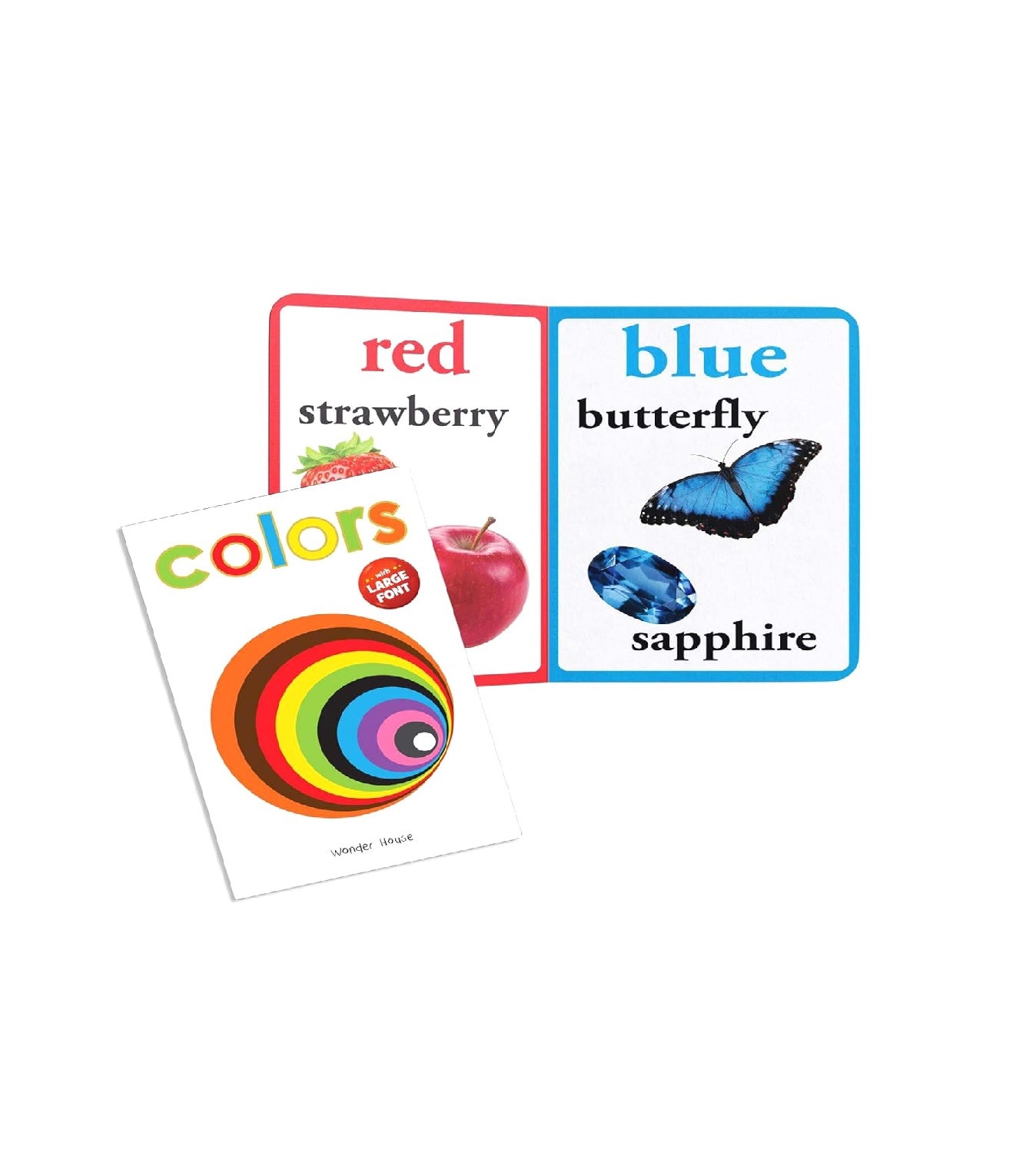 Early Learning Library Pack 1 – Box Set of 5 Books: Big Board Books Series with Large Font for Kids | Includes ABC, Numbers, Shapes, Colours & Transport |  Bored Book