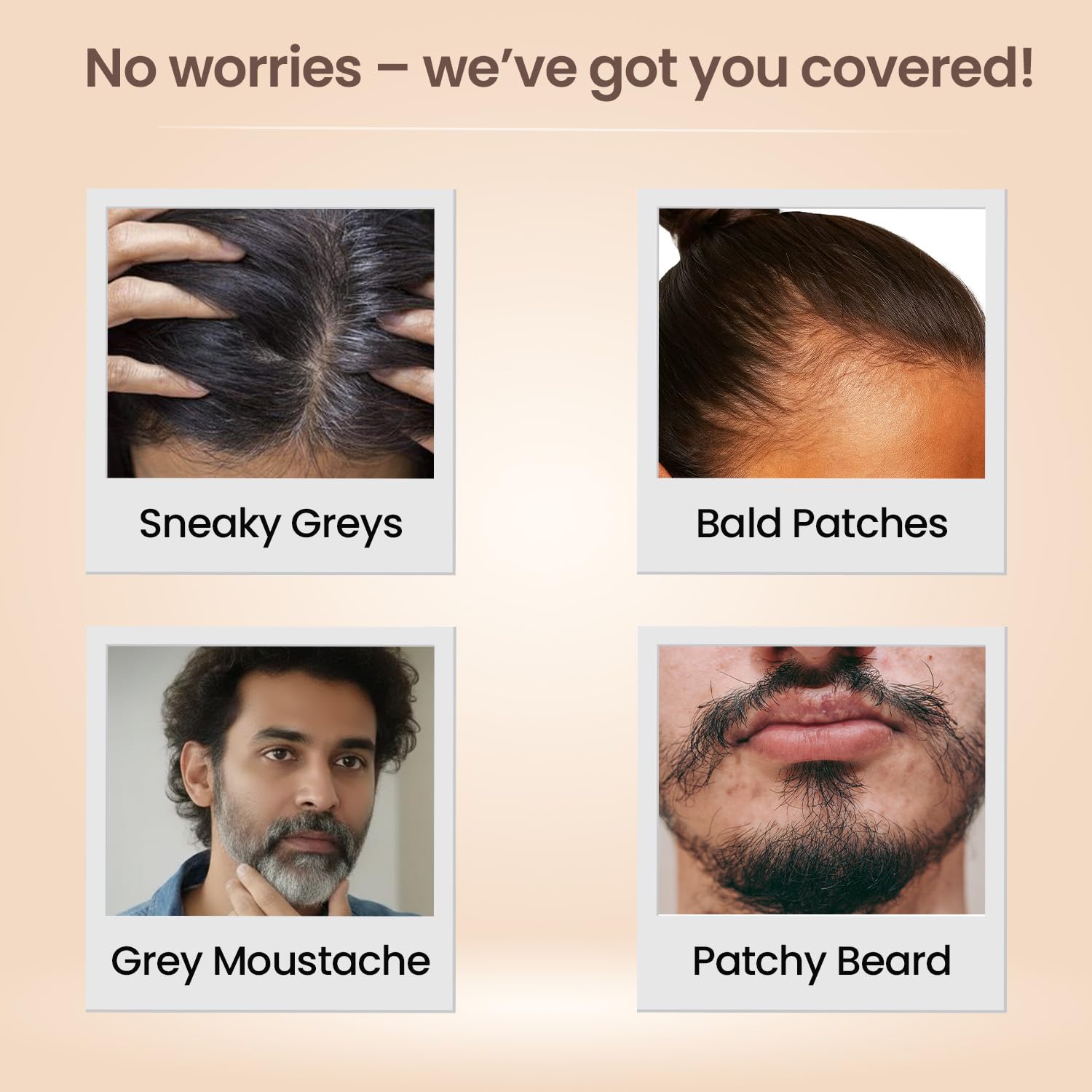 Swiss Beauty Quick Cover Touch-Up Powder | Covers Grey Roots & Bald Spots Instantly | Highly Pigmented | Ideal For Both Men & Women | Long-Lasting | Matte Finish | Shade- Mocha Brown, 4g