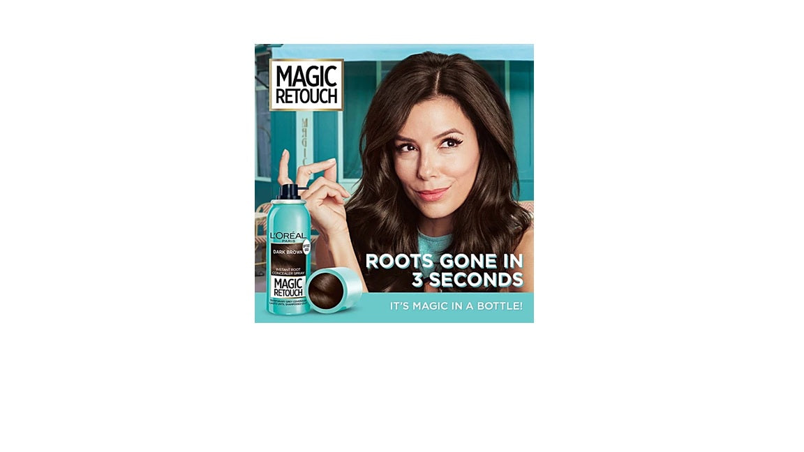 LOreal Paris Magic Retouch Instant Root Concealer Spray - Dark Brown - 75 ml
