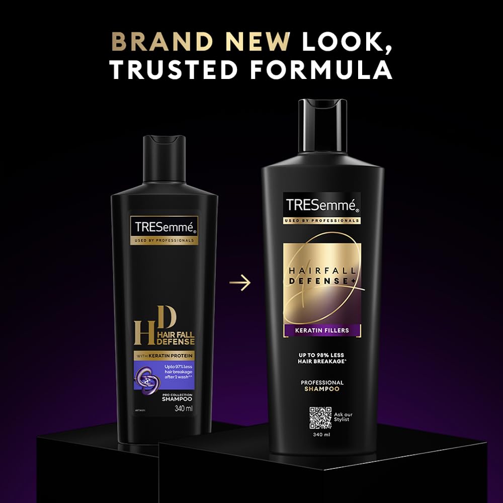 TRESemme Hairfall Defense+ Shampoo 1000ml With Keratin Fillers