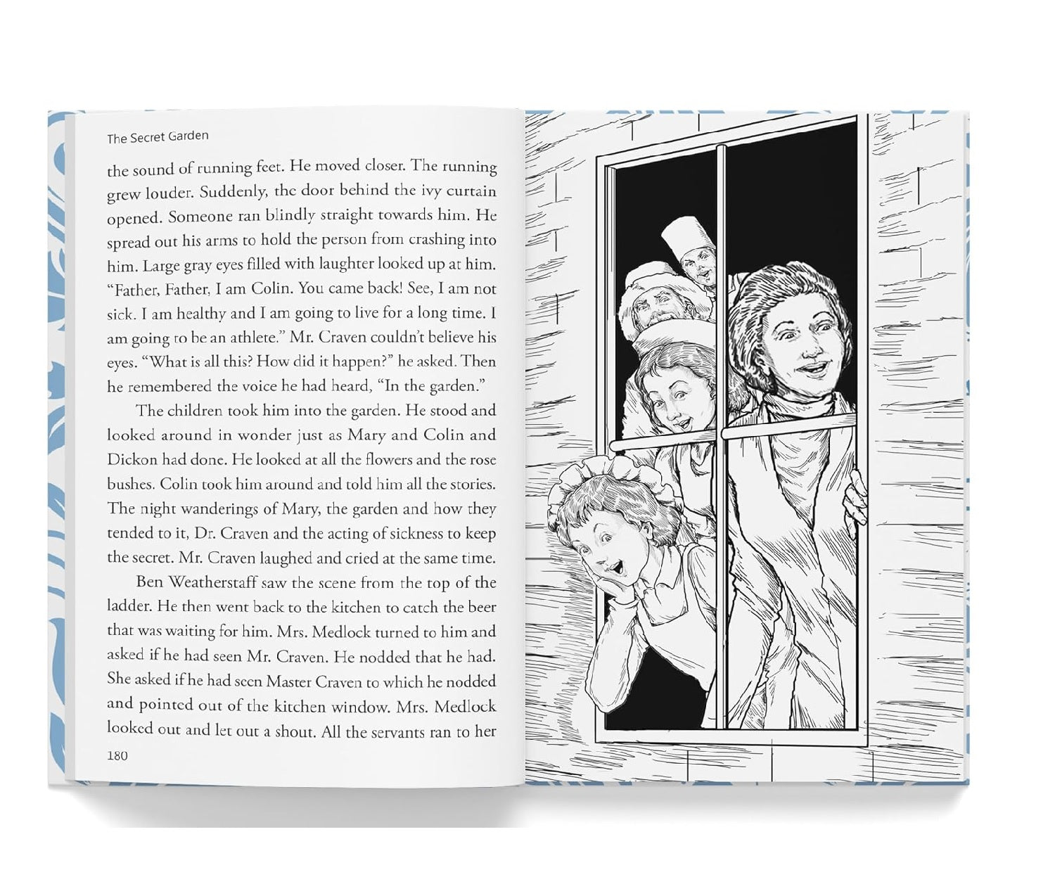 The Secret Garden : Illustrated Abridged Children Classic English Novel with Review Questions (Hardback) Book