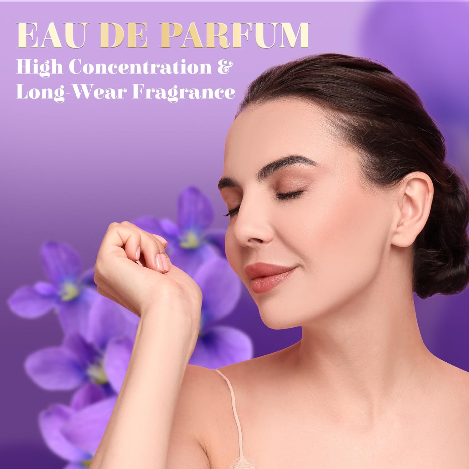 Swiss Beauty She Leads EDP, 100ml | Long-Lasting | Ideal For Gifting | Everyday Wear | Top Note: Elemi | Middle Note: Violet Flower | Base Note: Musk