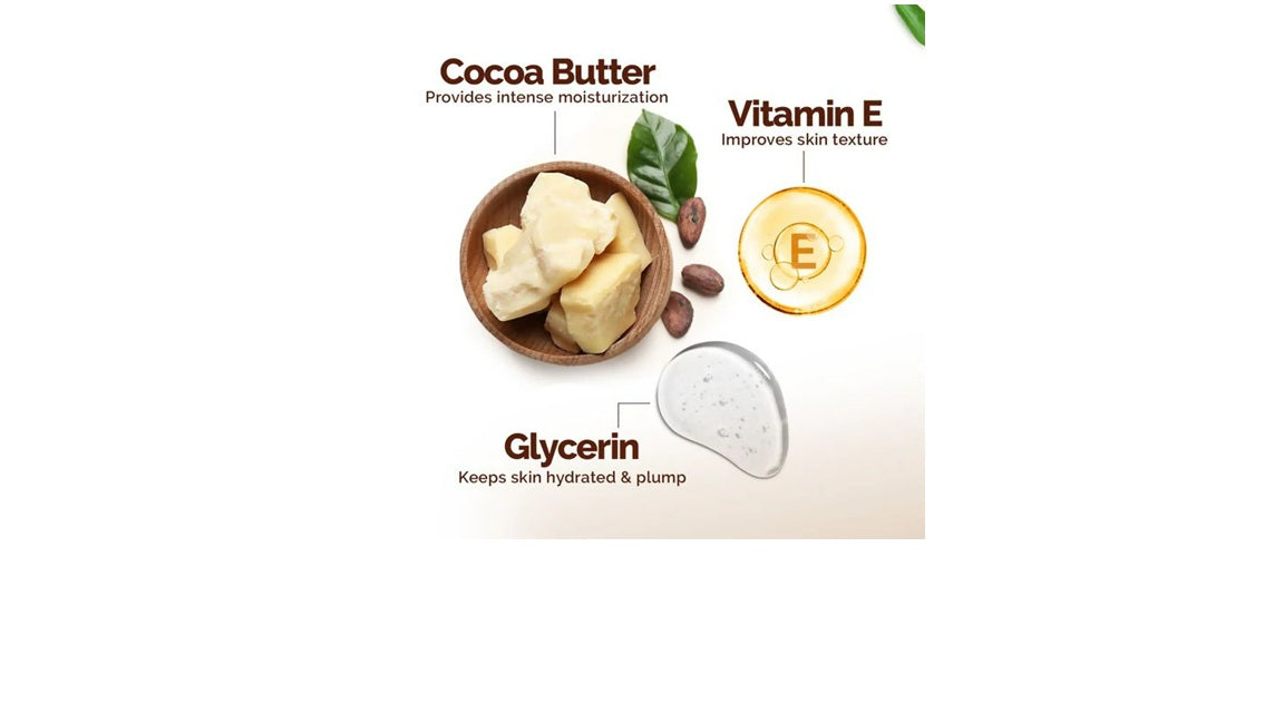 Mamaearth Cocoa Rich Moisturizing Body Lotion with Cocoa Butter & Vitamin E - 400 ml