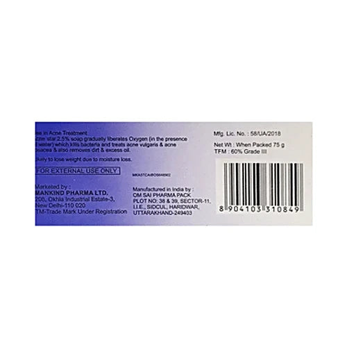 Acnestar 2.5% Soap – 75 gm for killing bacteria