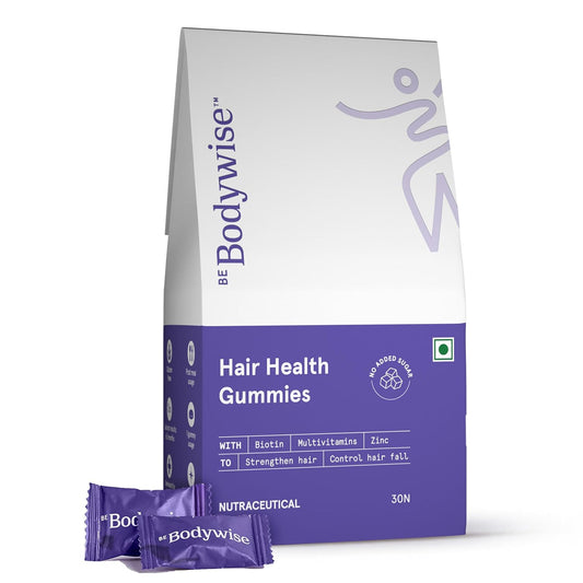 BeBodywise Hair Health Gummies - 30 Gummies