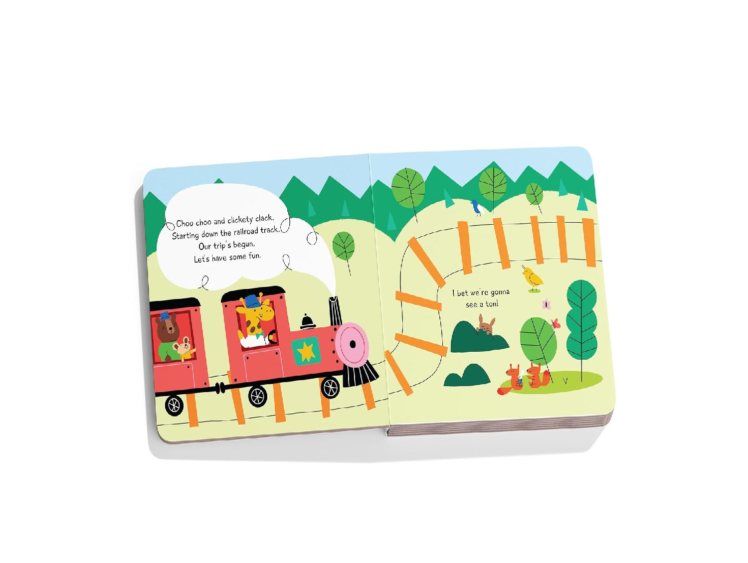 Counting Train Track – Choo Choo and Clickety Clack: A Fun Rhyming Board Book to Learn Numbers 1–10 with Trains, Tracks & Counting Fun | Board Book