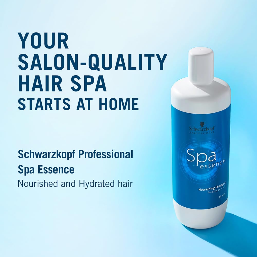 Schwarzkopf Professional Spa Essence Nourishing Shampoo | 1000 Ml