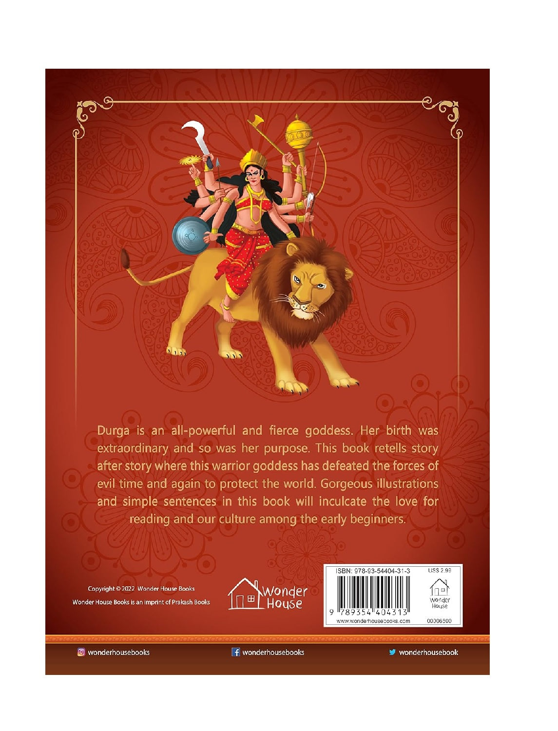 Tales from Durga For Children: Tales from Indian Mythology  Book
