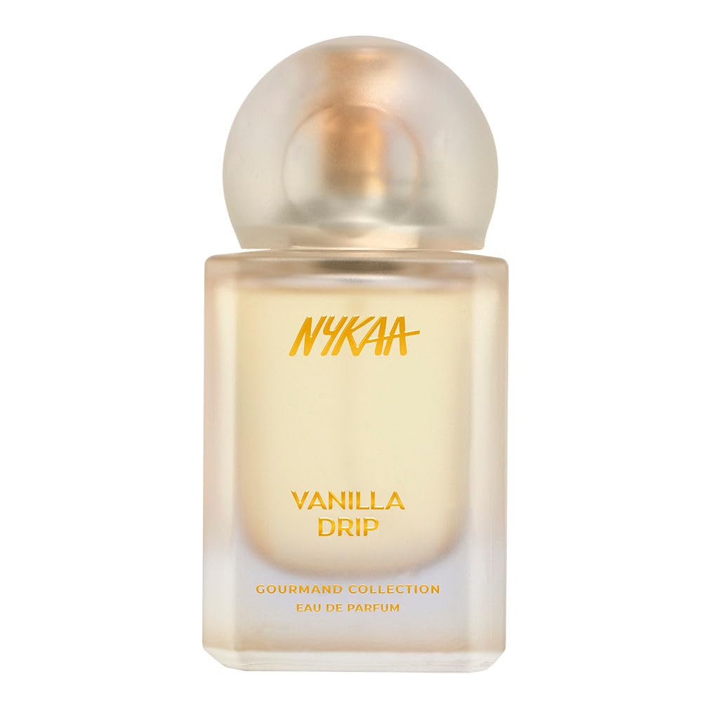 Nykaa Vanilla Drip EDP 50ml | Vanilla Perfume for Women | Pear Sweet Creamy Fragrance | Long-Lasting Daily Wear Scent | Best Sweet Perfume | Best Gift for Her