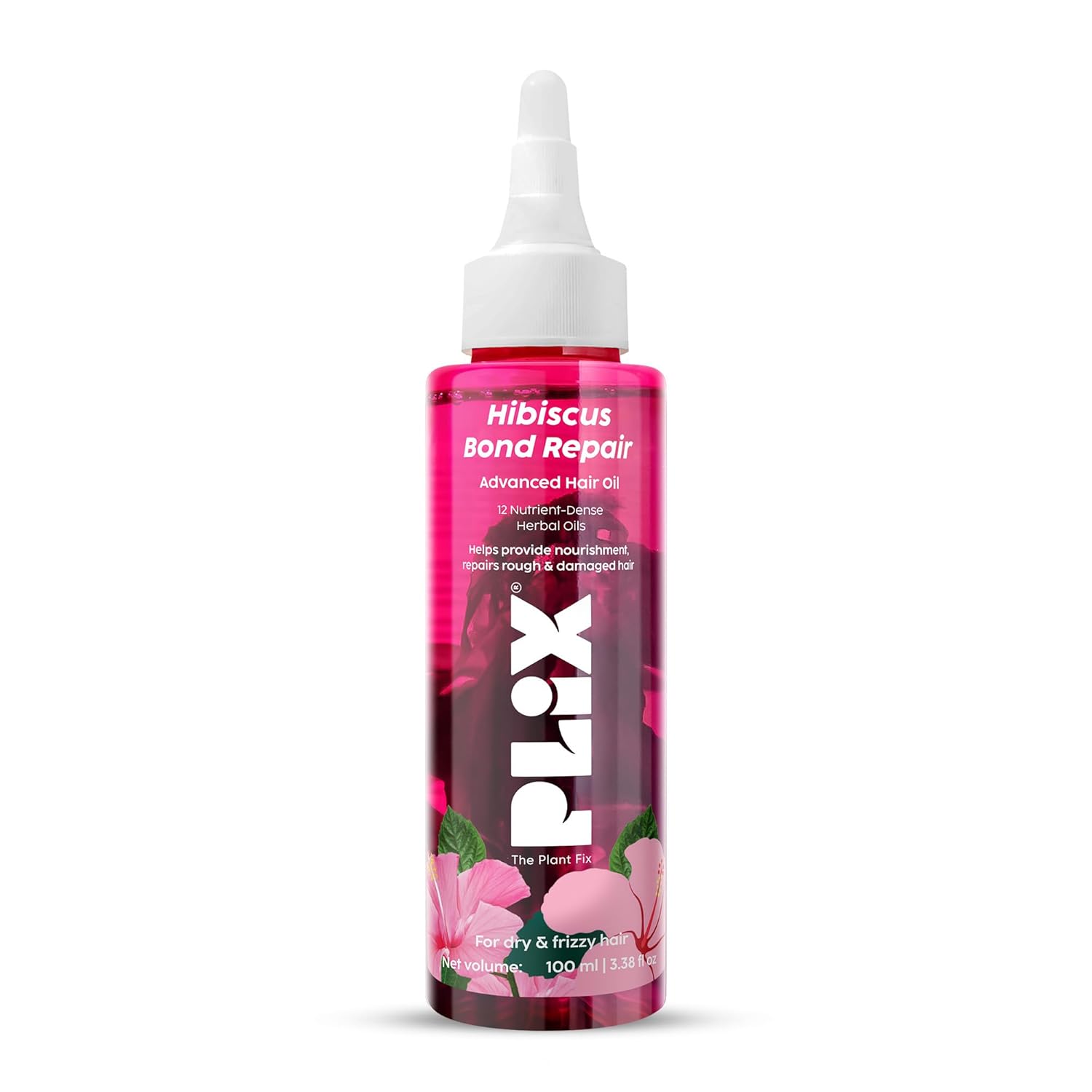 PLIX - THE PLANT FIX Hibiscus Bond Repair Advanced Hair Oil for Damaged Hair - 100ml