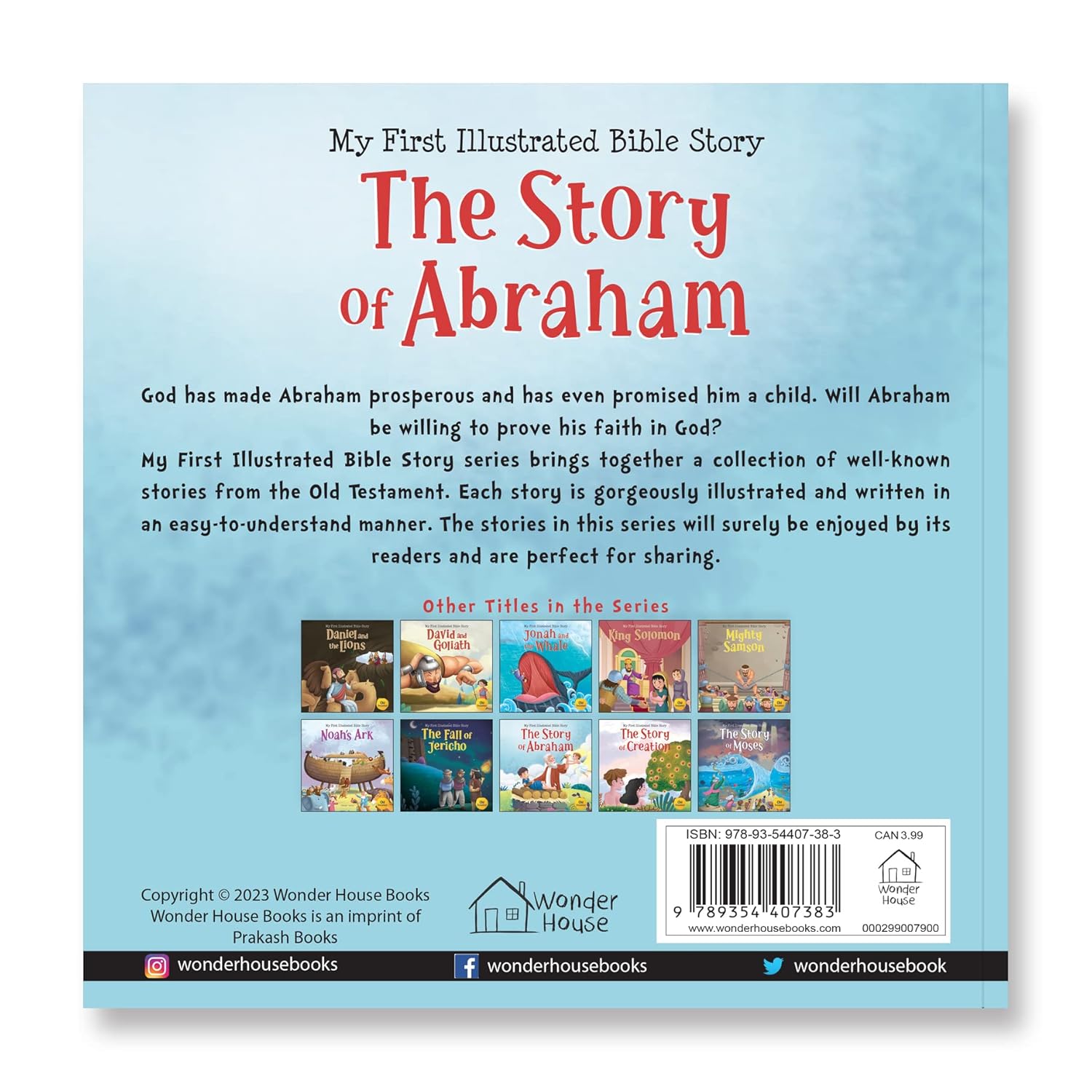 My First Illustrated Bible Story: The Story of Abraham Paperback  Book