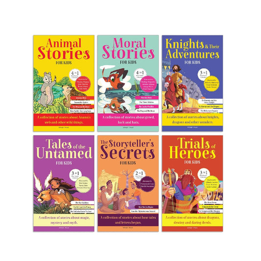 A Collection of Stories about Courage and Morals (Pack of 6 books)