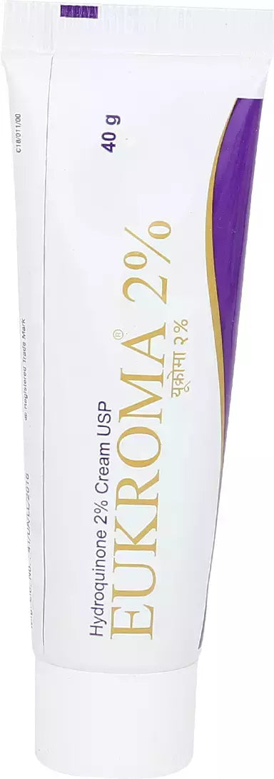 Eukroma 2% Cream (40gm) For Chloasma, Melasma, Acne Scars