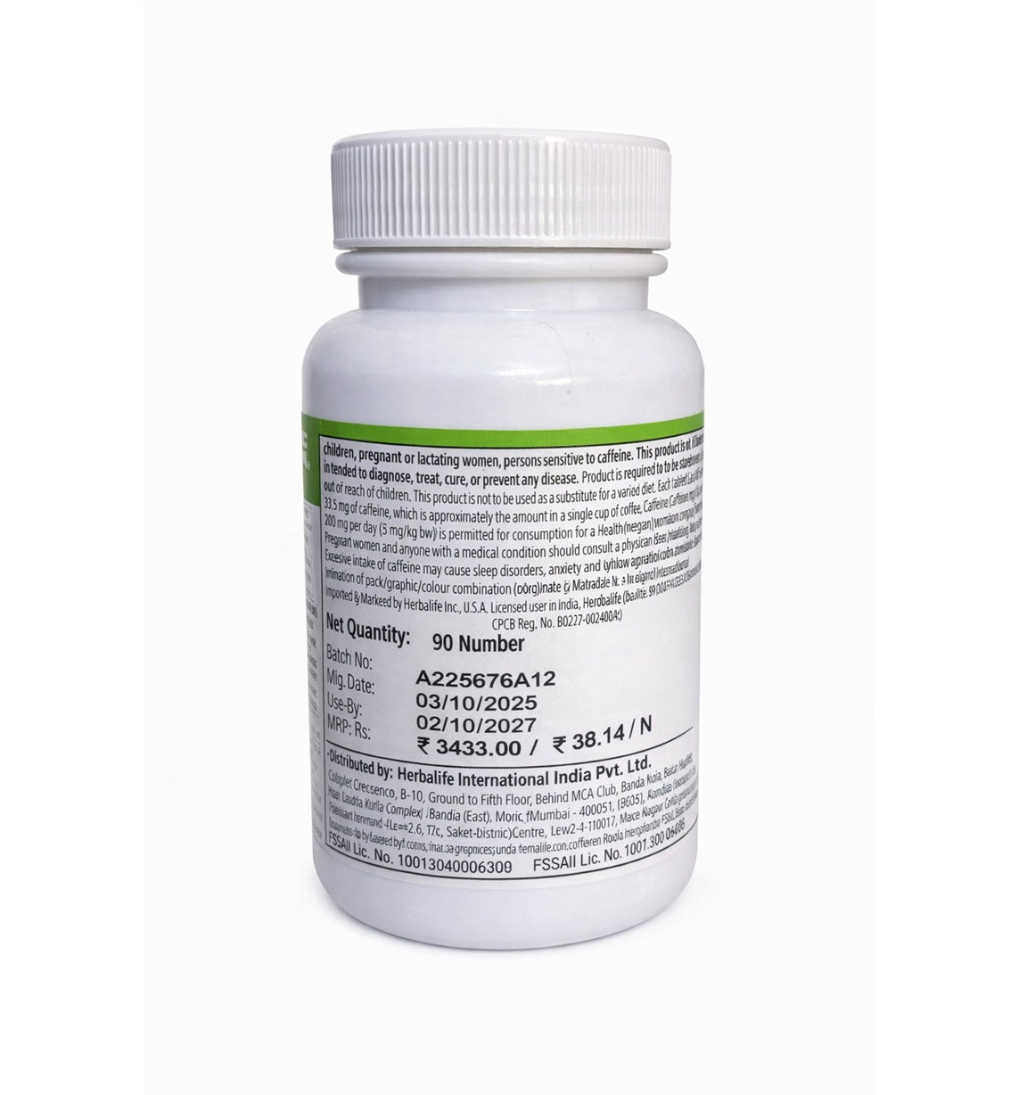 Herbalife Herbal Control Tablets - 90 tabs