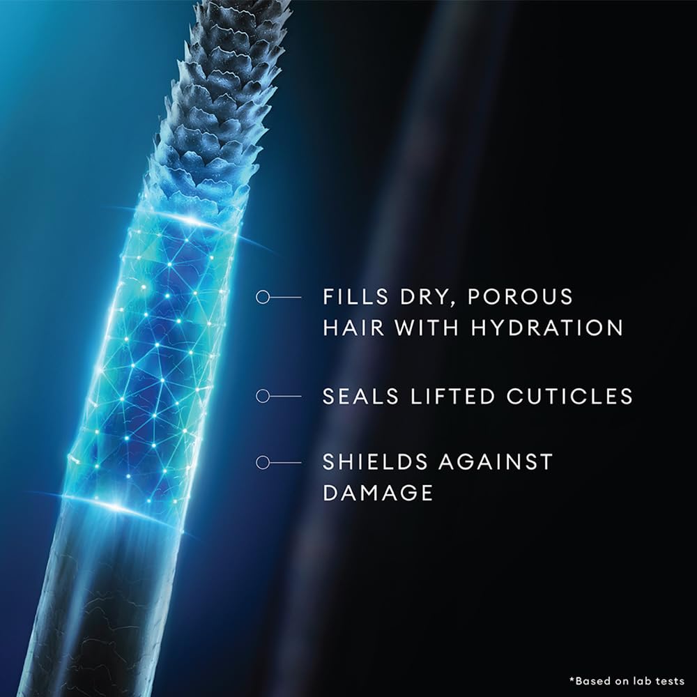 TRESemme Hydra Matrix Hydrating Shampoo 185ml with Polyglutamic Acid for 100H of Fluid Hair | Paraben Free Shampoo for Dry Hair & Scalp | Hard Water Detox