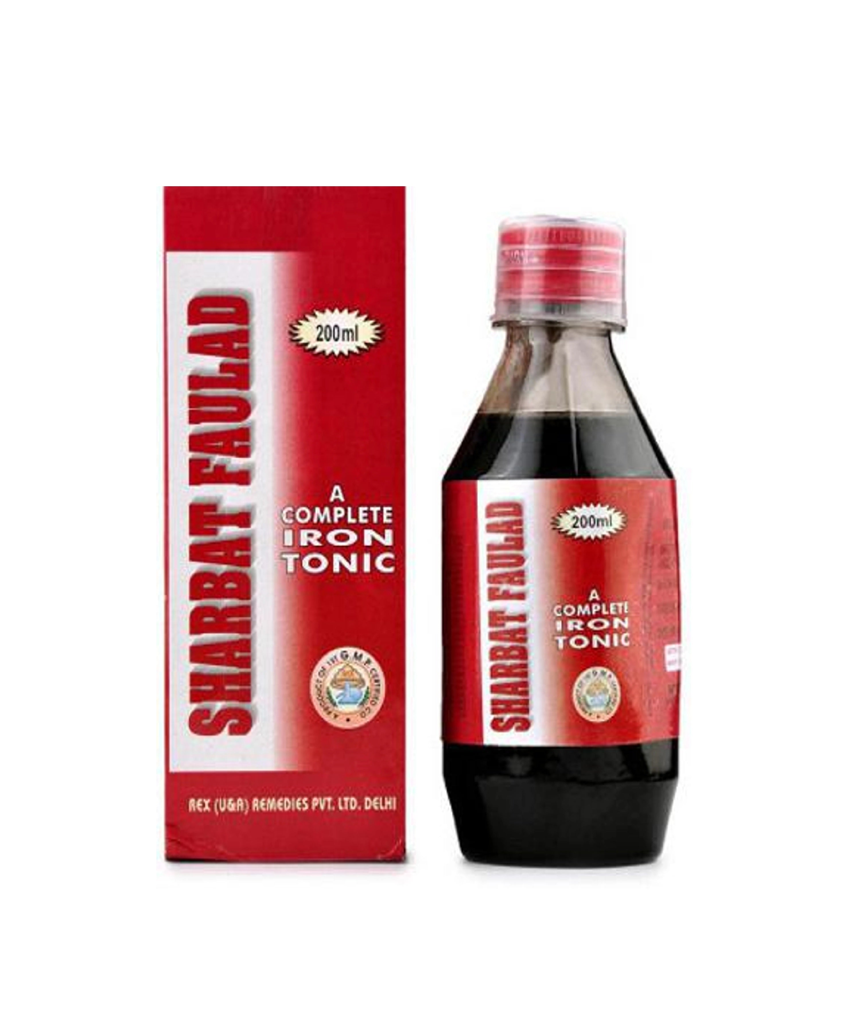 Rex Remedies Sharbat Faulad - 200 ml (Pack of 2)