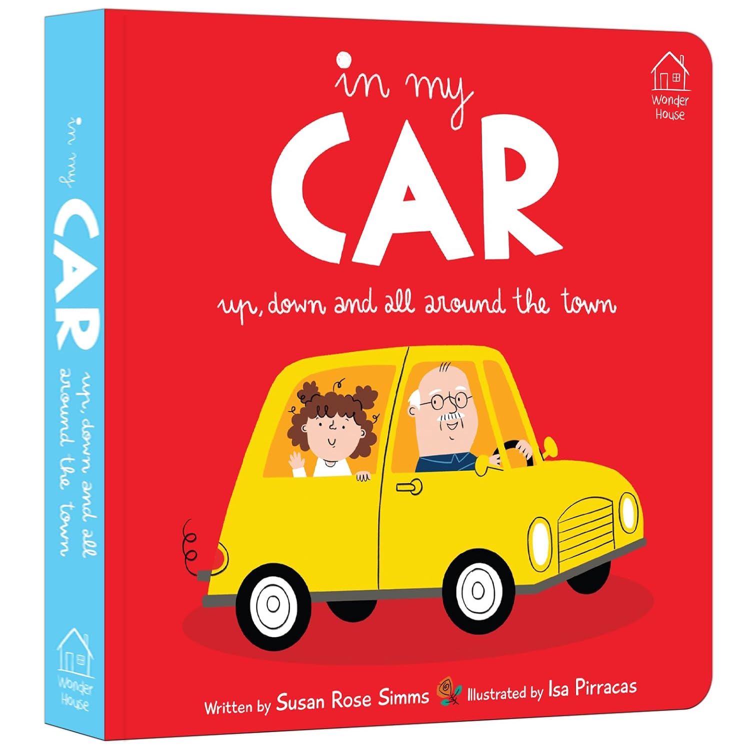 In My Car: Up, Down and All Around the Town – Interactive Board Book for Kids |  Board Book