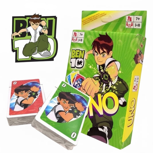 Ben 10 UNO Card Game | Cartoon Themed Family Game | Fun Party for Kids