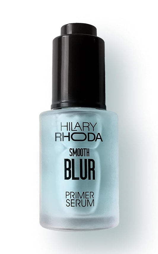 Hilary Rhoda Smooth Blur Primer Serum for face | Pore Minimizer | Niacinamide Infused | Hydrating Makeup Primer | Smooth & Glowing Skin | (Blueberry Shade 02) - 30ml