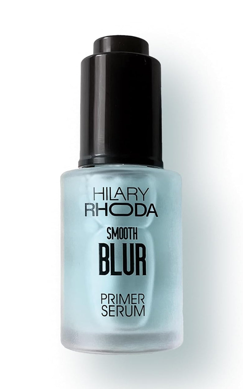 Hilary Rhoda Smooth Blur Primer Serum for face | Pore Minimizer | Niacinamide Infused | Hydrating Makeup Primer | Smooth & Glowing Skin | (Blueberry Shade 02) - 30ml