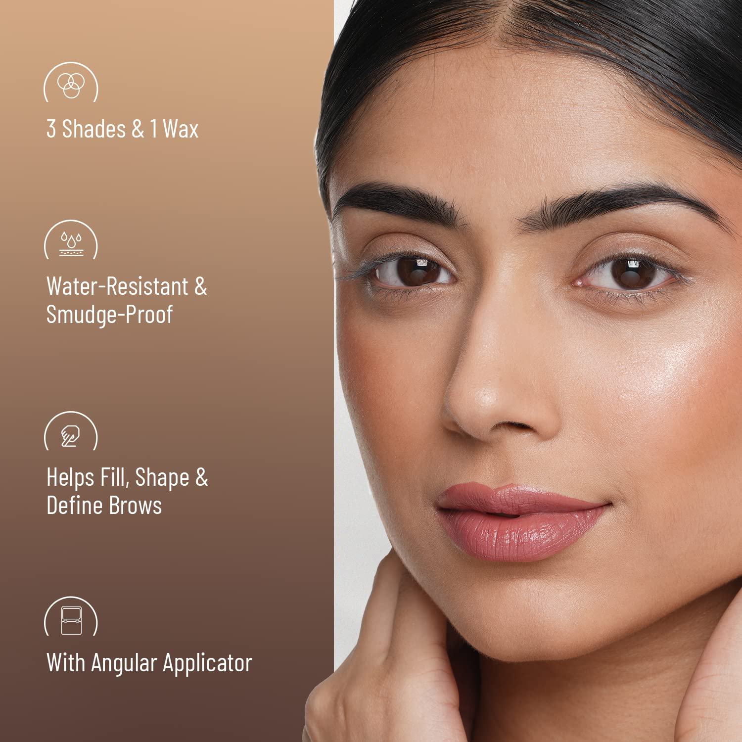 Swiss Beauty Eyebrow Palette with Wax Cream |Travel-friendly Eyebrow Palette with Blendable colors for Face makeup | Shade-01, 5gm|