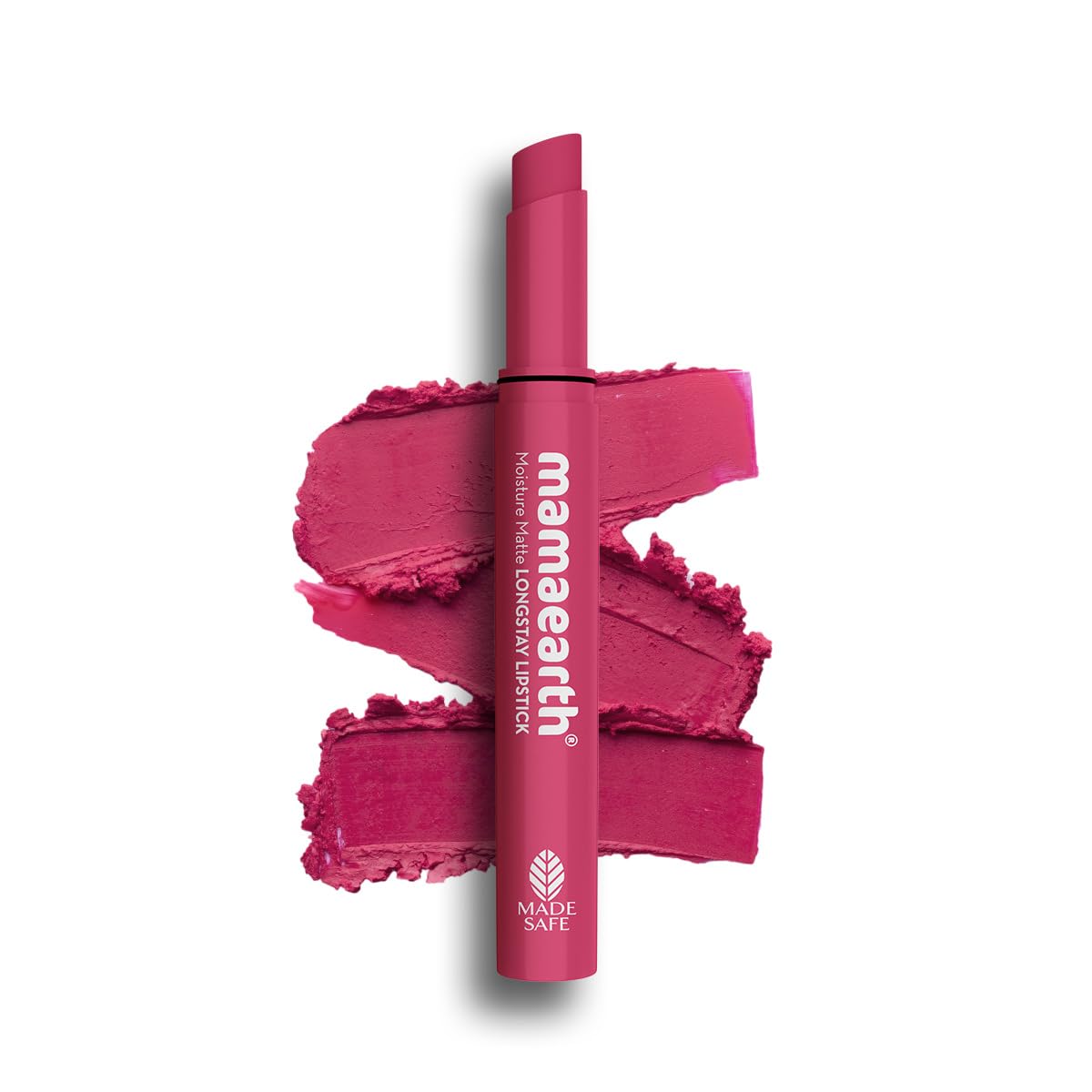 Mamaearth Moisture Matte Long Stay Lipstick-Candyfloss Pink - 2 gm