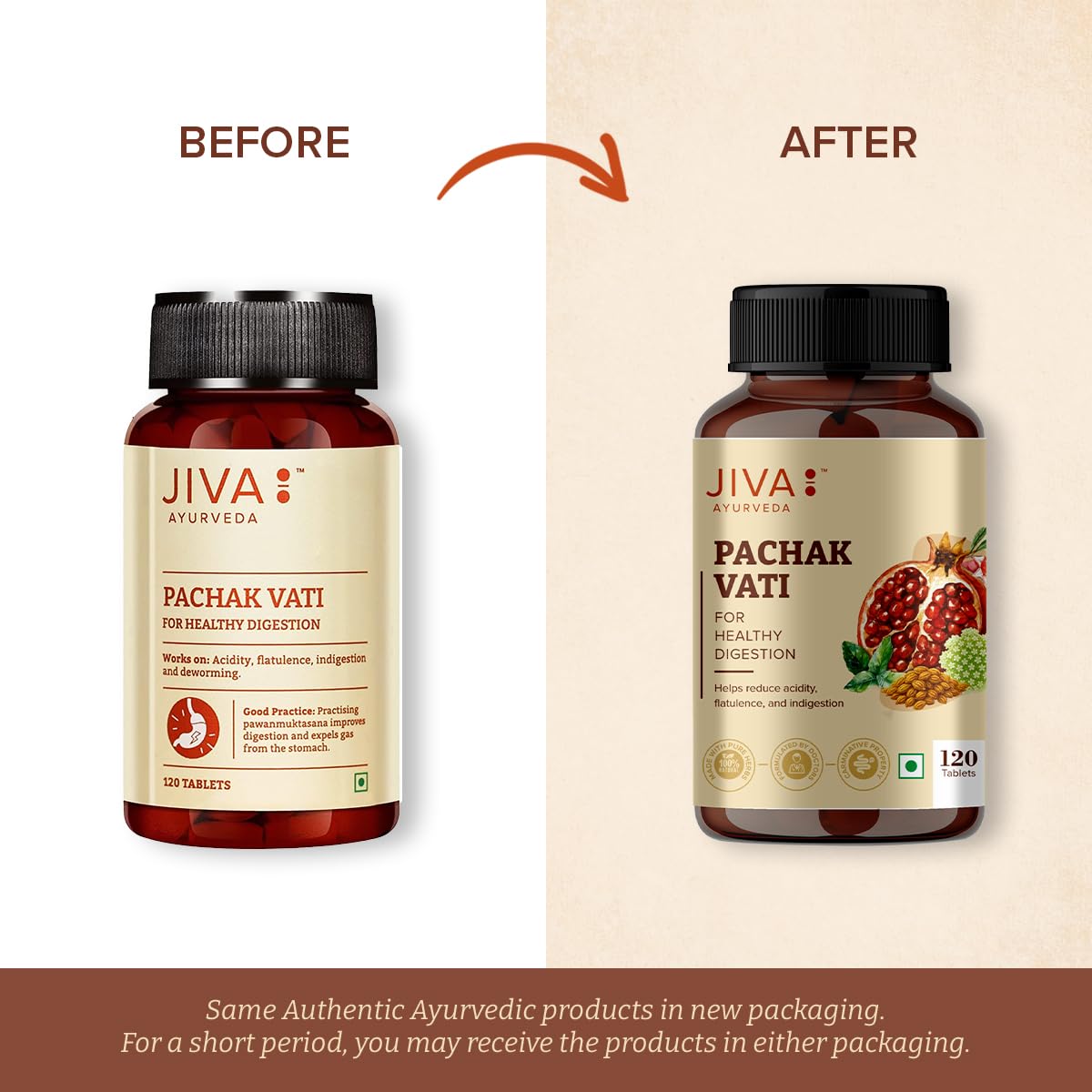 Jiva Pachak Vati Tablets 500mg 120 Tablet