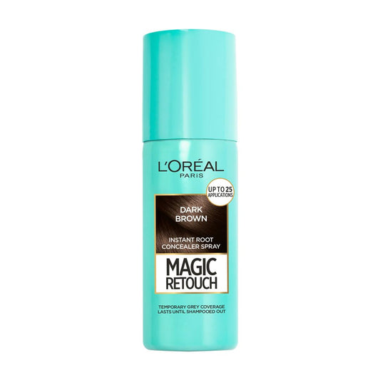 LOreal Paris Magic Retouch Instant Root Concealer Spray - Dark Brown - 75 ml